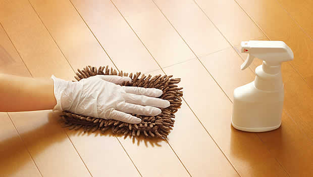 山梨片付け110番のフローリング掃除代行サービス