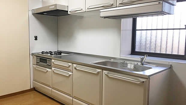 山梨片付け110番のキッチン(台所)掃除サービス