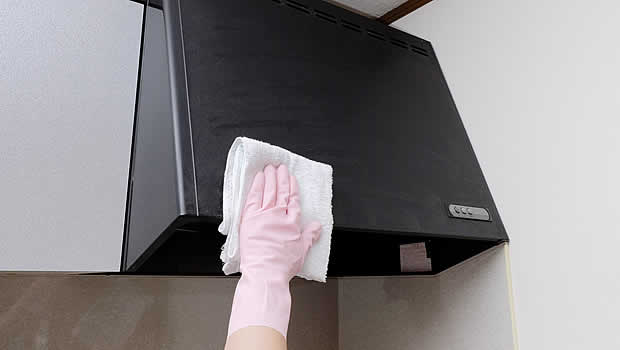 山梨片付け110番の換気扇(レンジフード)掃除サービス